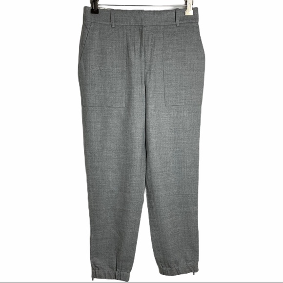 J. Crew Pants - J. Crew grey tailored wool sweat pants 00P new